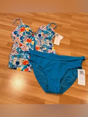 Sol Collective Floral Swimsuit Two Piece